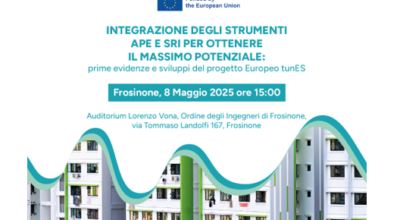 Integrazione degli strumenti APE e SRI per ottenere il massimo potenziale: prime evidenze e sviluppi del progetto Europeo tunES